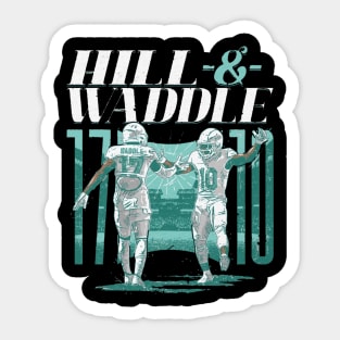 Tyreek Hill & Jaylen Waddle Miami Celebration Sticker